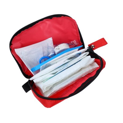 Home First Aid Kit | Compact Fabric Pouch | Family Travel OEM