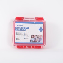 Home First Aid Kit | Transparent PP Case with Handle | Car & Travel