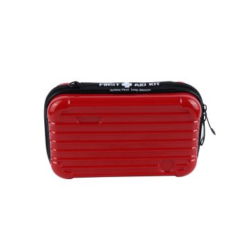 Outdoor First Aid Kit | Ribbed Hard Case | Hiking & Travel
