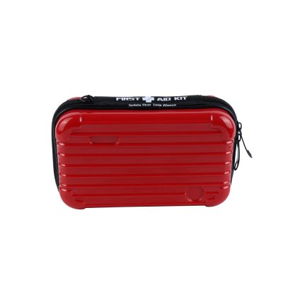 Outdoor First Aid Kit | Ribbed Hard Case | Hiking & Travel