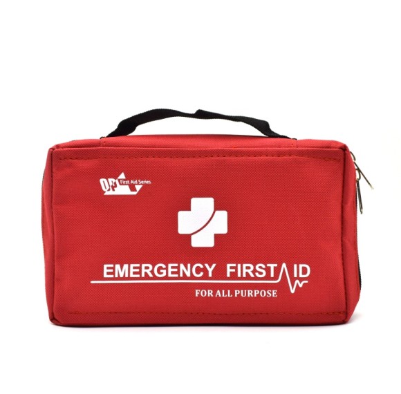 Outdoor Survival First Aid Kit | 20 cm Rescue Bag with Survival Tools