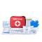 Motorcycle First Aid Kit | Water-Resistant EVA Case | Touring OEM