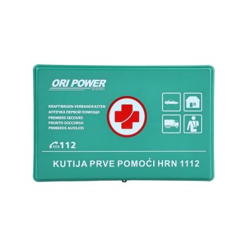 HRN 1112:2022 Vehicle First Aid Kit | PP Car First Aid Box | OEM