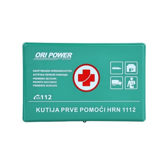HRN 1112:2022 Vehicle First Aid Kit | PP Car First Aid Box | OEM