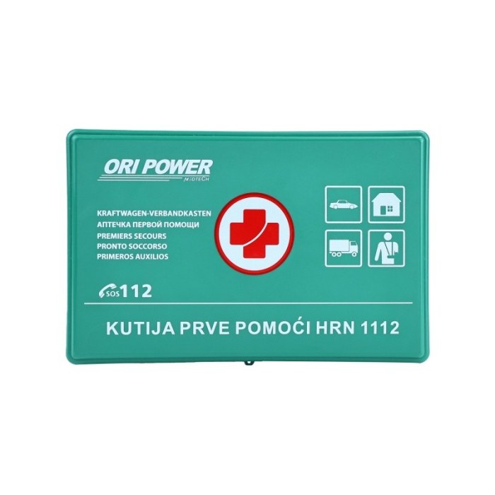 HRN 1112:2022 Vehicle First Aid Kit | PP Car First Aid Box | OEM