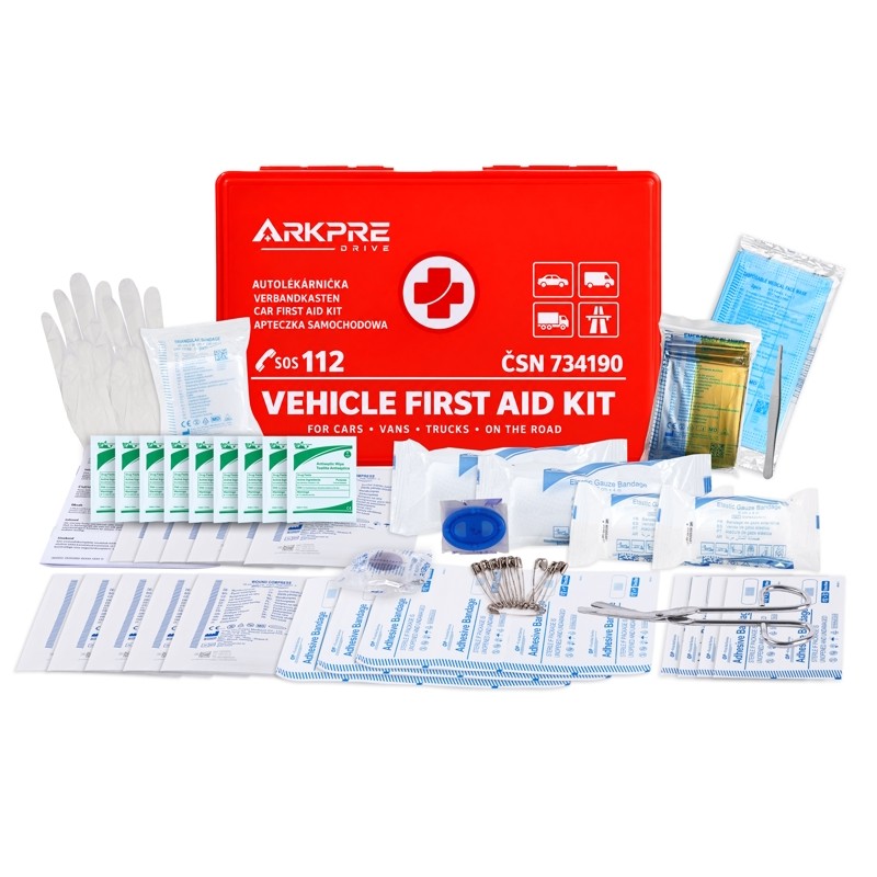 CSN ČSN 734190 Vehicle First Aid Kit specification
