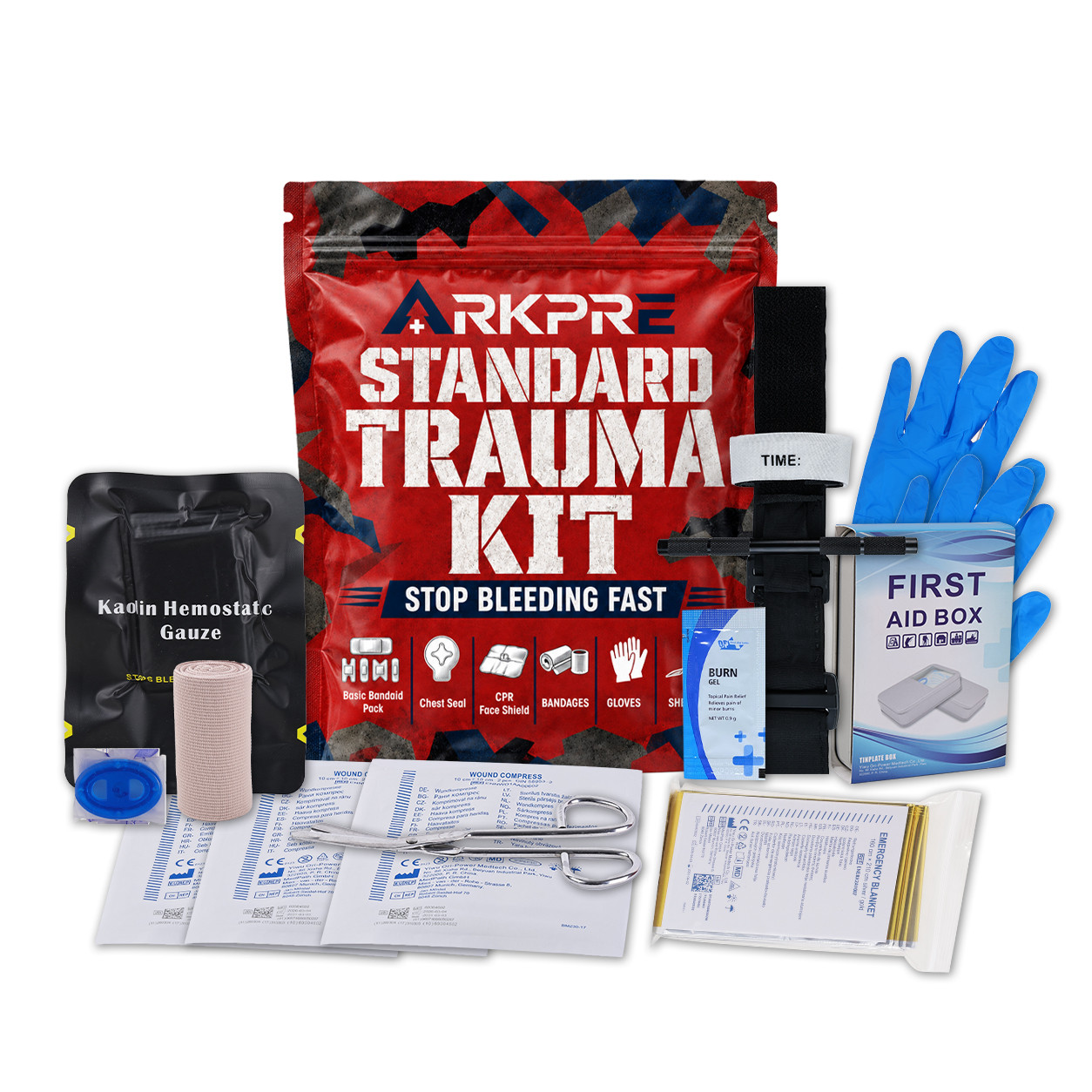 T001 Tactical Trauma Refill Kit specification