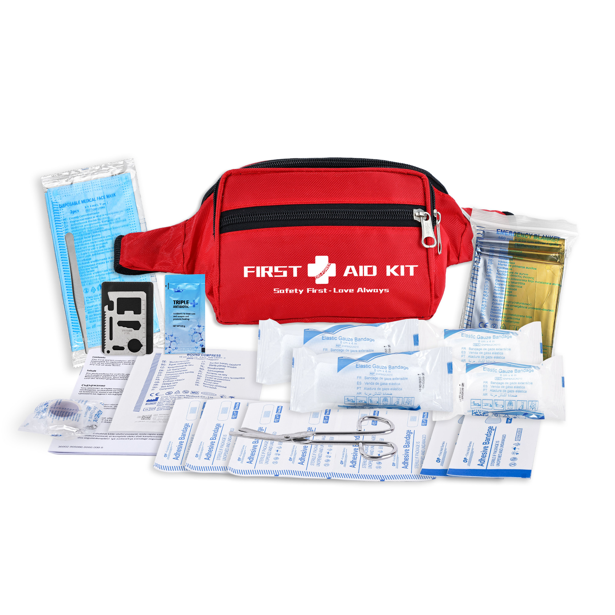 FA58 Sports First Aid Kit  specification
