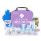 Home & Car First Aid Kit | Compact EVA Case | Family Emergency Care for Travel & Vehicles