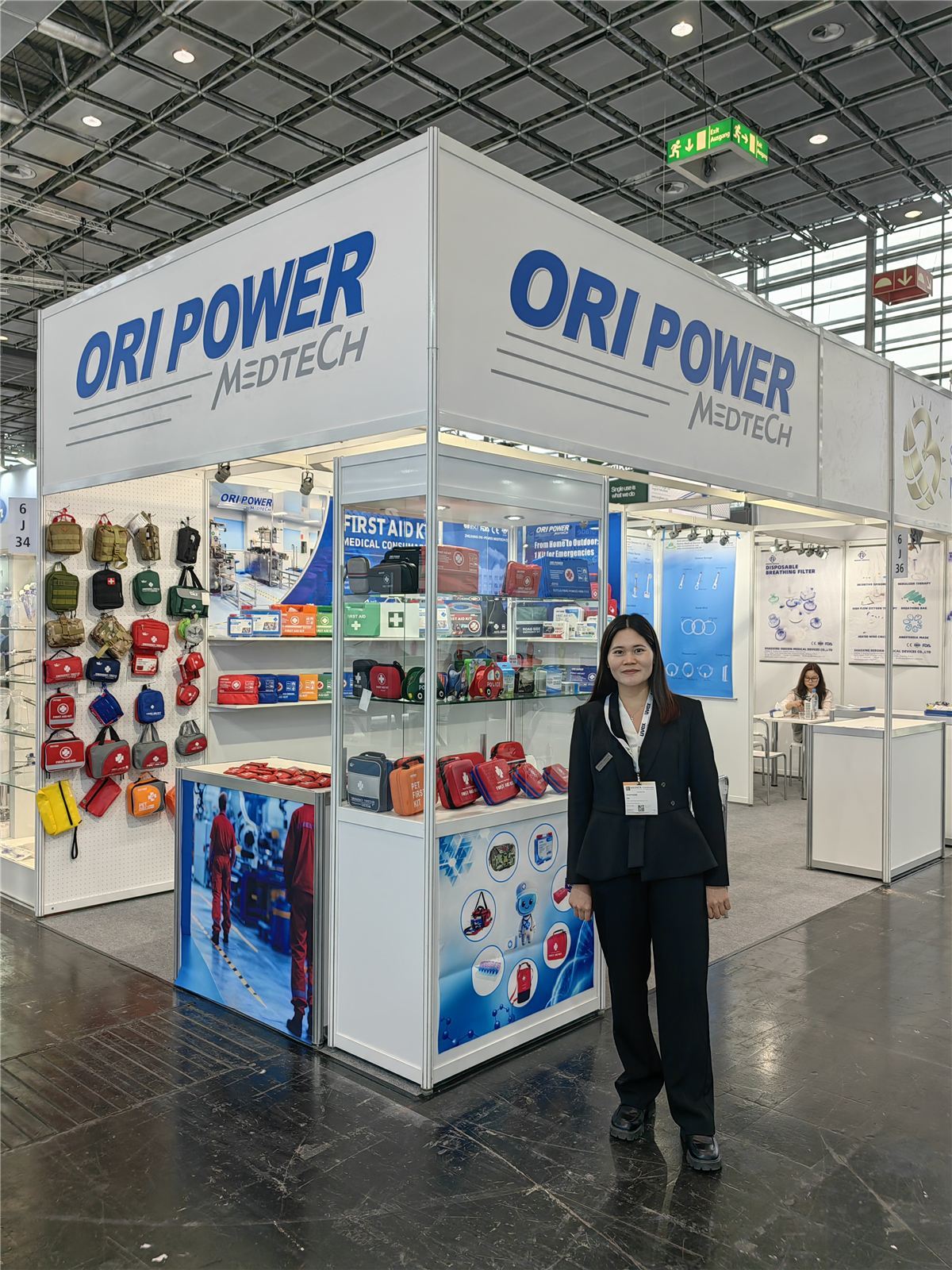 ORI-POWER MEDTECH team at Booth 6J36, MEDICA 2025