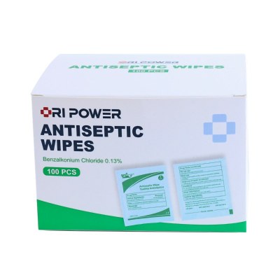 Antiseptic Wipes | 0.13% Benzalkonium Chloride | 100 Count | OEM