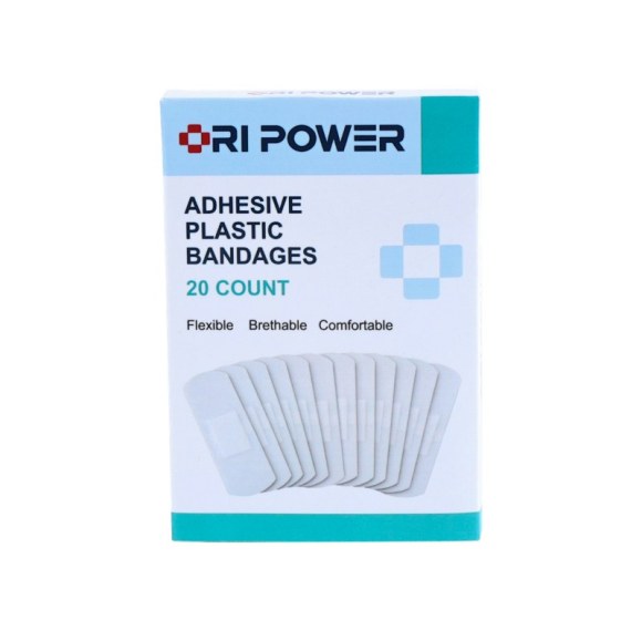 PE Adhesive Bandages | Flexible & Breathable | 20 Count | OEM Supply