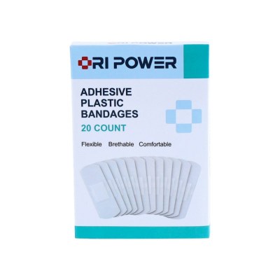 PE Adhesive Bandages | Flexible & Breathable | 20 Count | OEM Supply