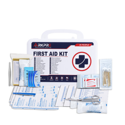 25 Person First Aid Kit | Workplace Plastic Case | OEM Wholesale