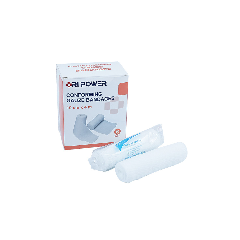 PBT Conforming Gauze Bandage specification 6 rolls 10 cm x 4 m