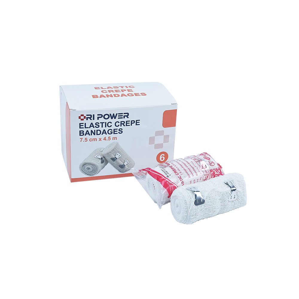 Elastic Crepe Bandage specification 6 rolls 7.5 cm x 4.5 m