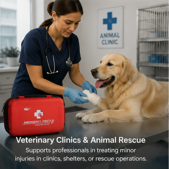 FA127-Pet Hard Case FirstAidKit application-3