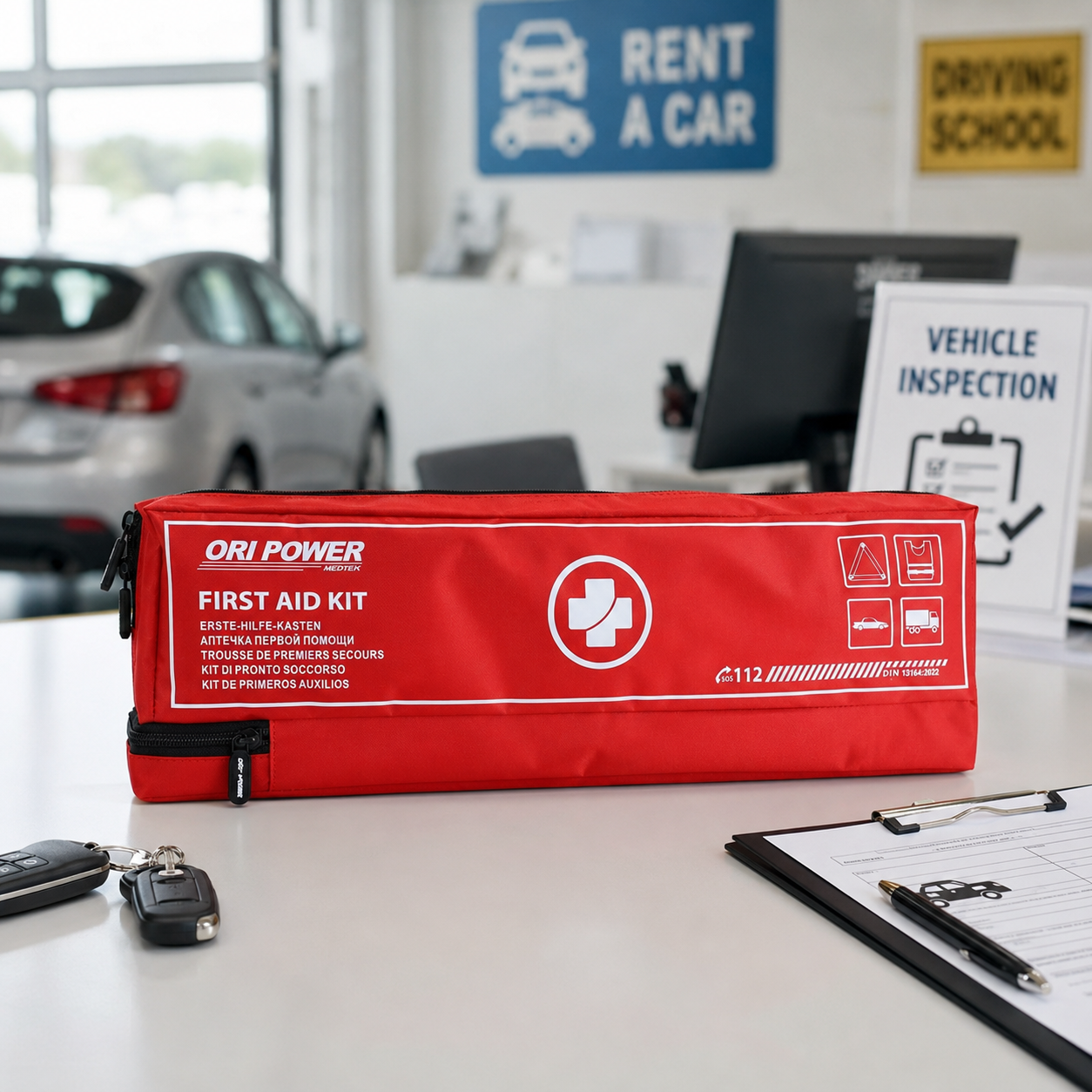 FA181-Car First Aid Kit application-3