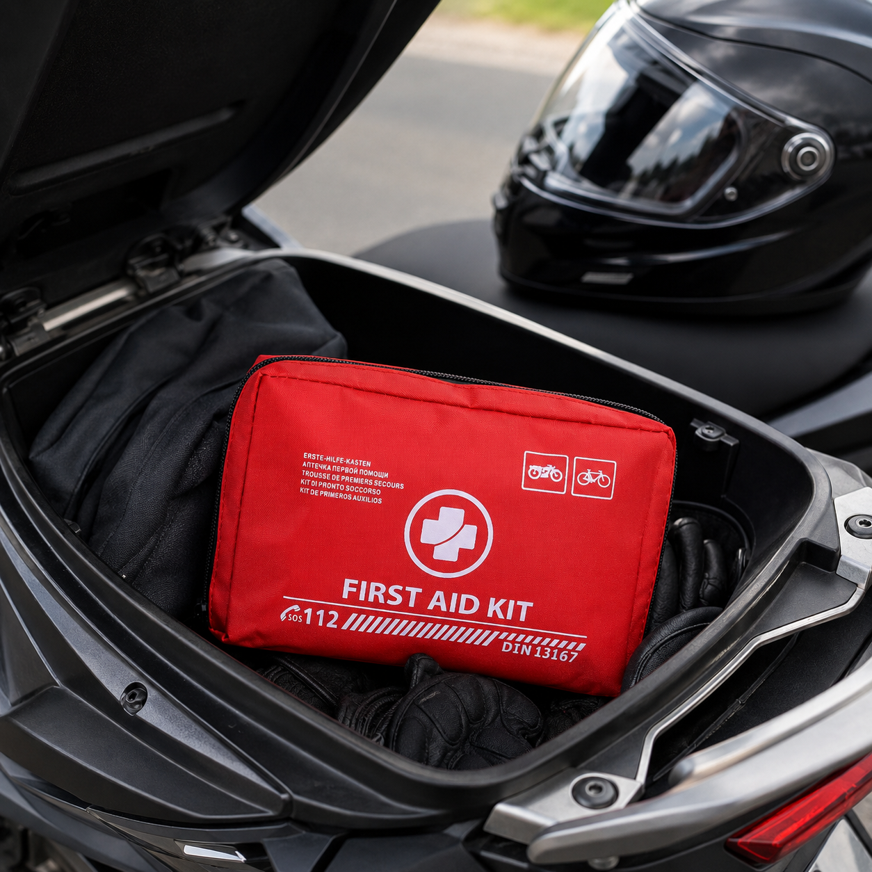 FA184-Motorcycle FirstAidKit application-2
