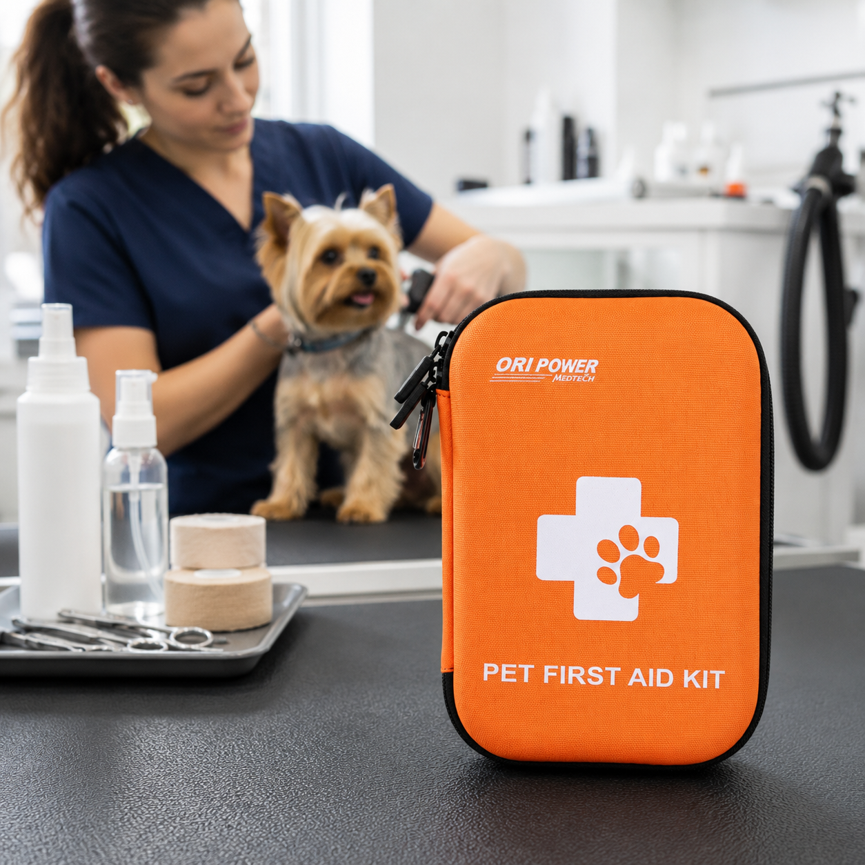 FA186-Dog First Aid Kit application-3