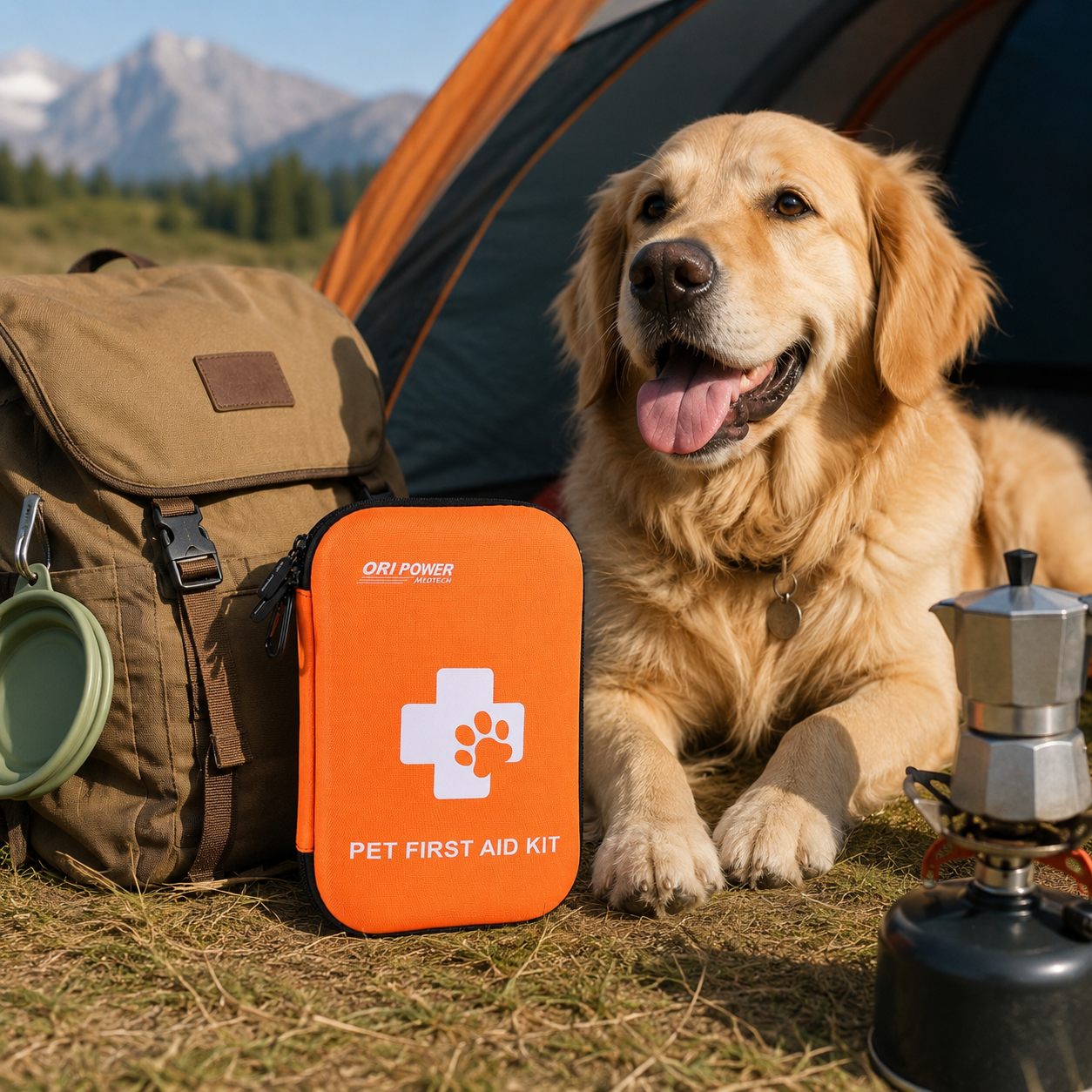 FA186-Dog First Aid Kit application-2