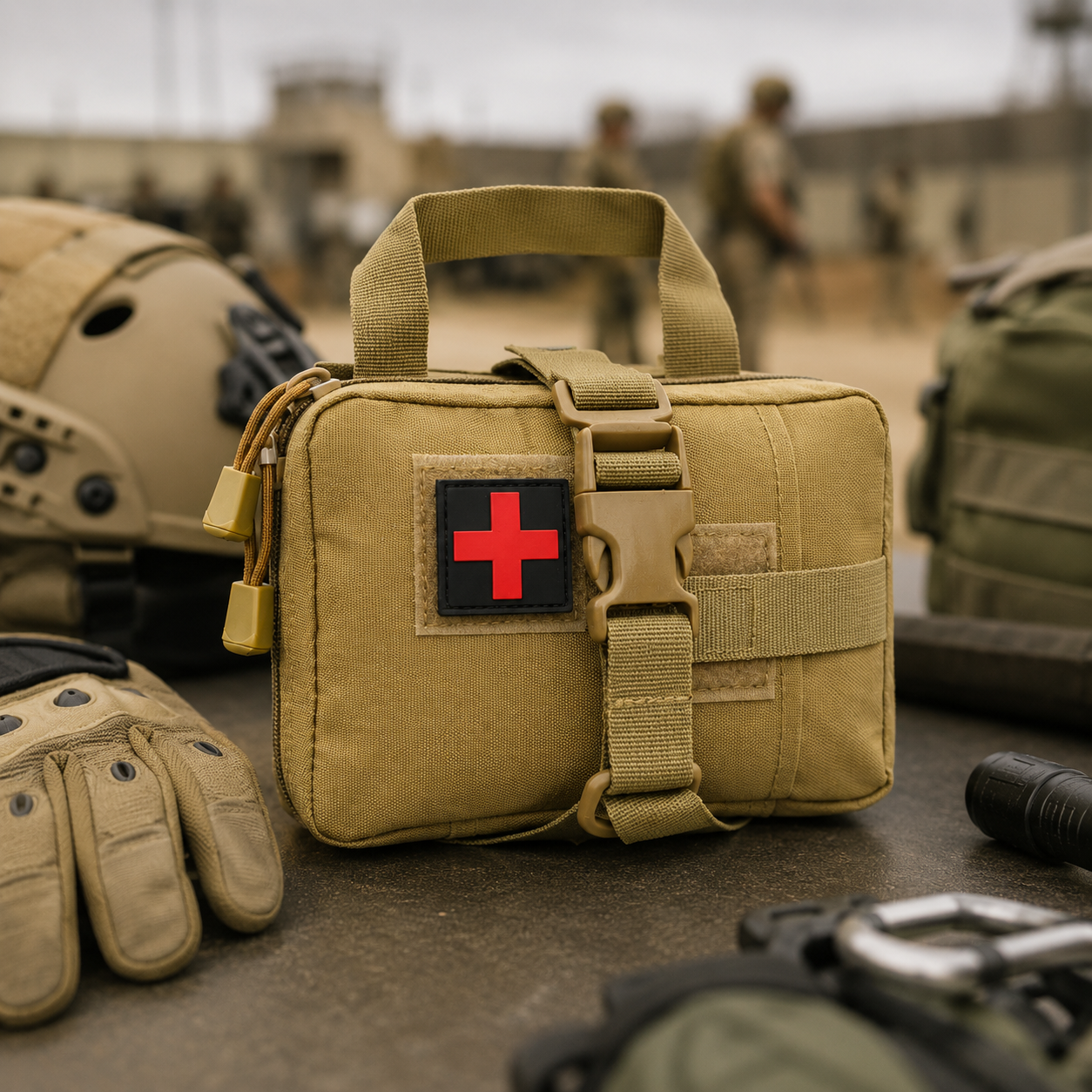 FA146-MOLLE First Aid Kit application-1