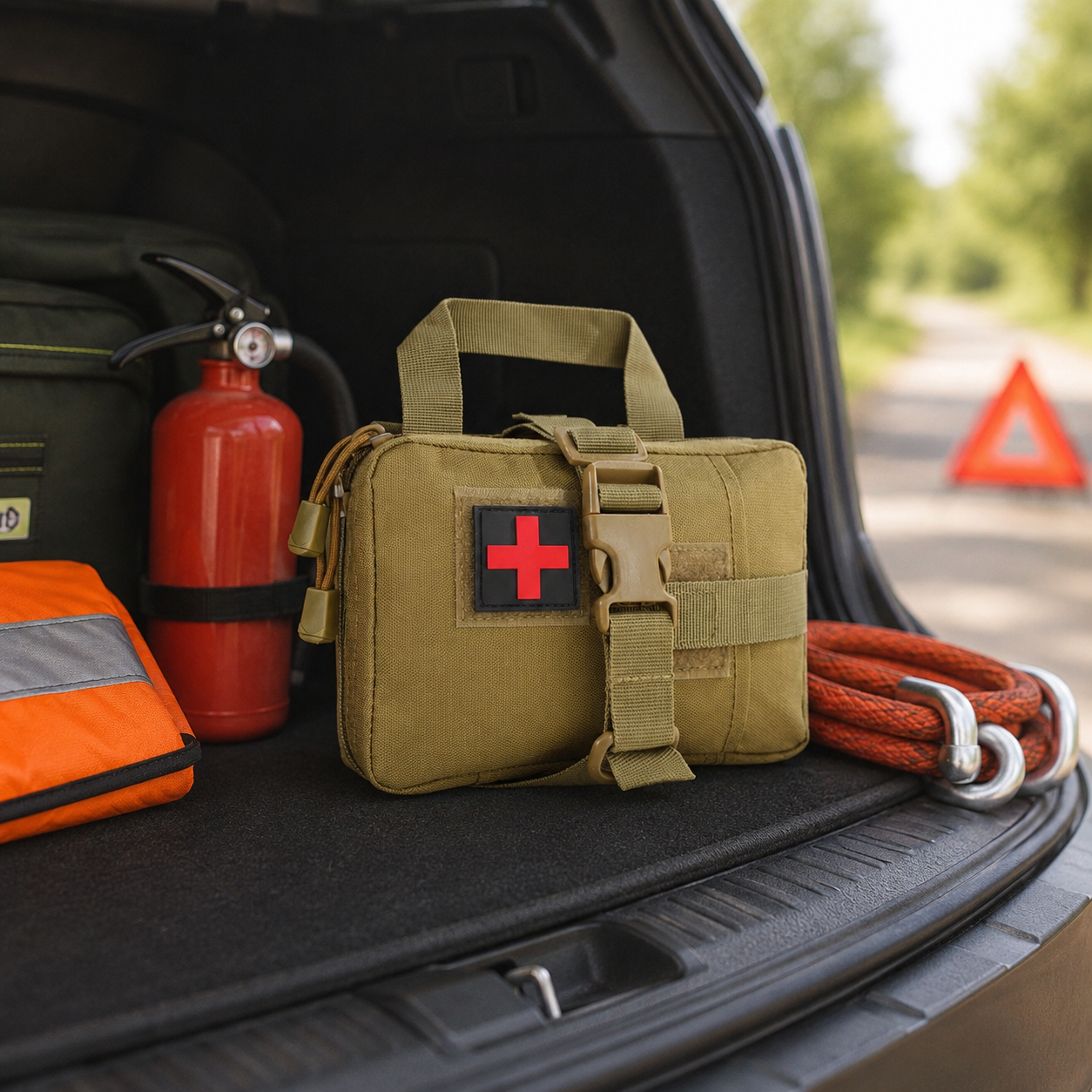 FA146-MOLLE First Aid Kit application-3