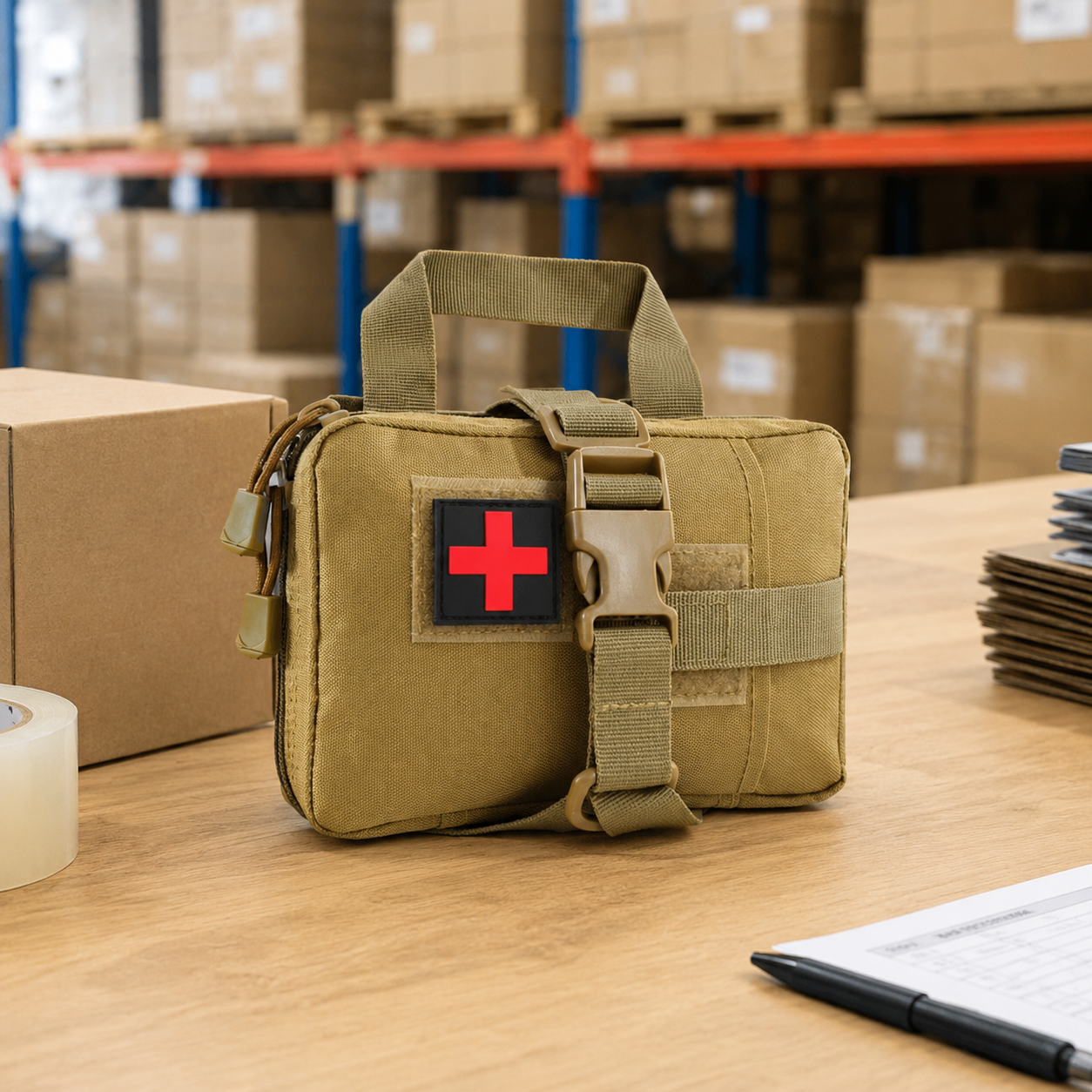 FA146-MOLLE First Aid Kit application-4