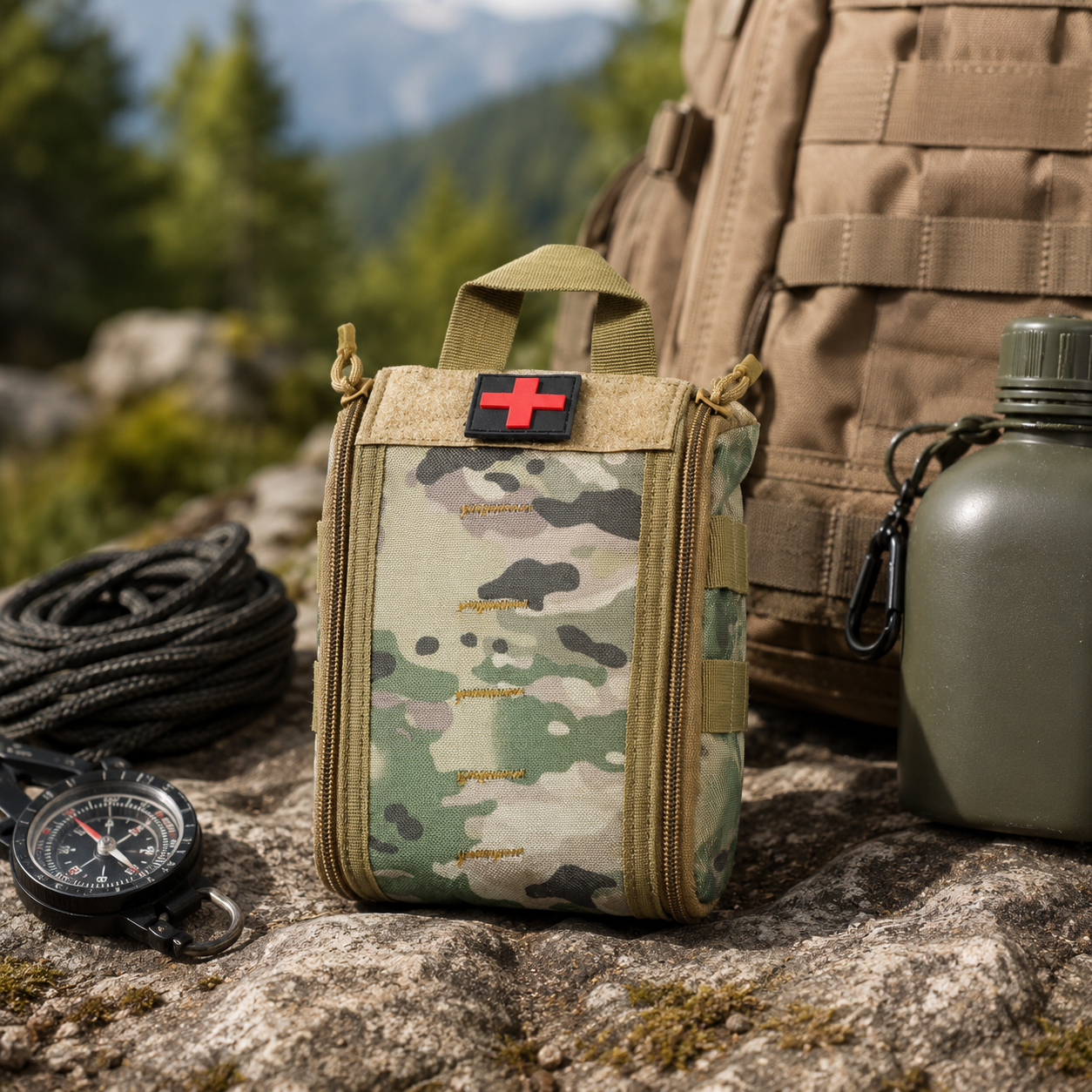 FA150-Camouflage First Aid Kit application-1