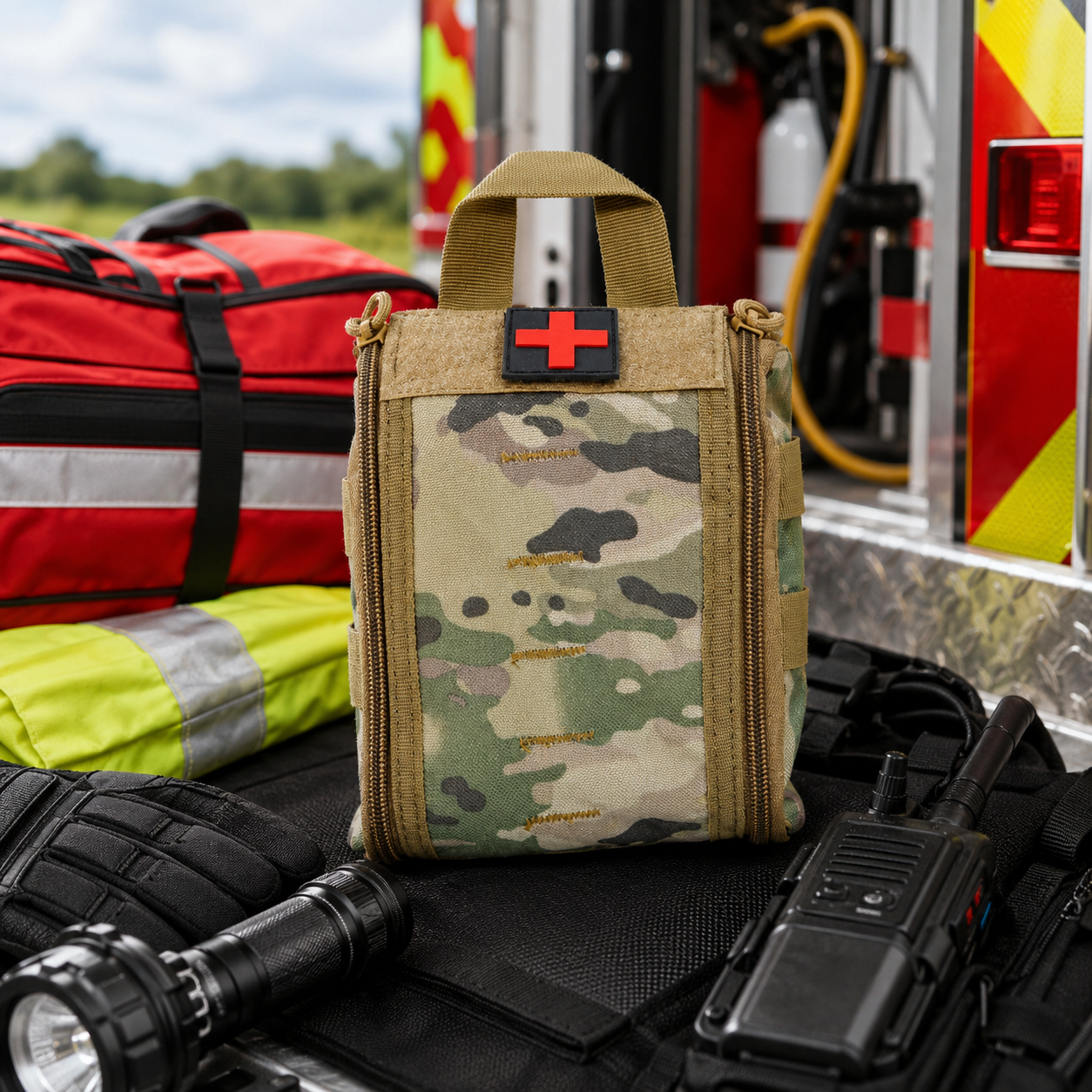 FA150-Camouflage First Aid Kit application-3