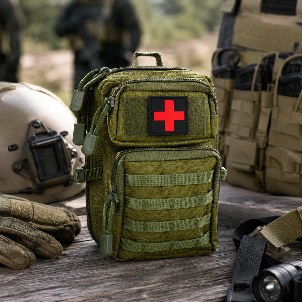 FA158-Military First Aid Kit application-2