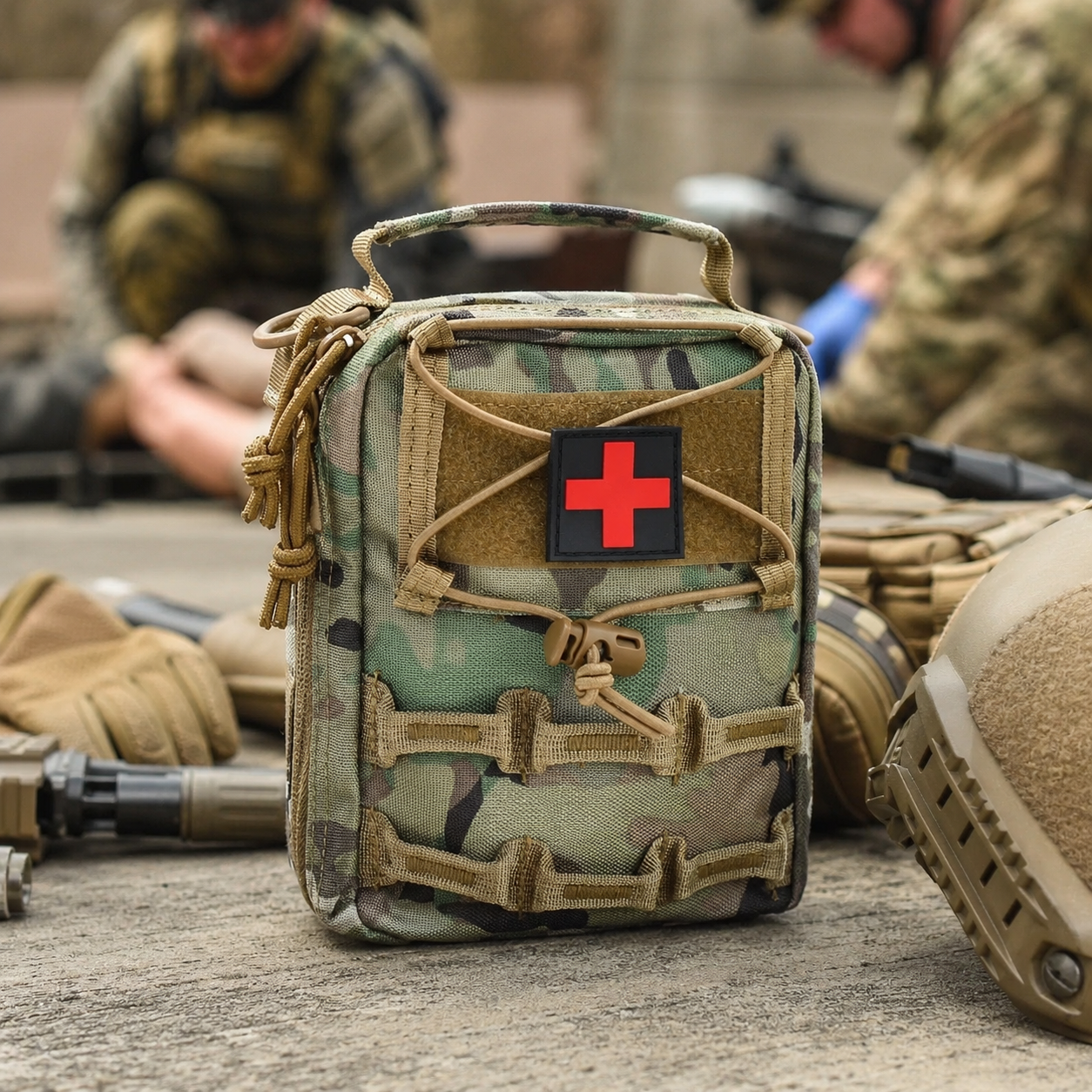 FA159-OEM Tactical First Aid Kit application-2