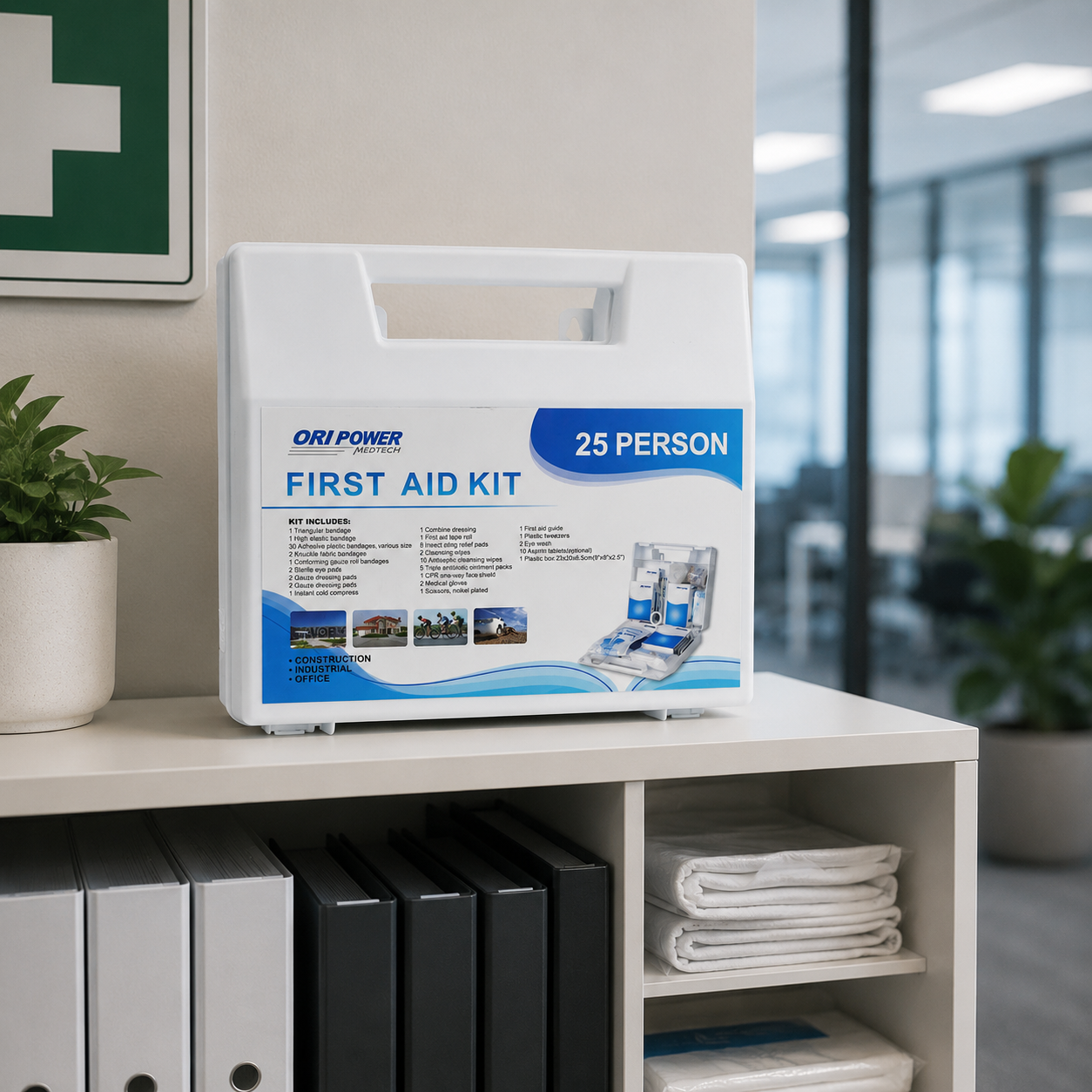 FA169-Industrial First Aid Kit application-1