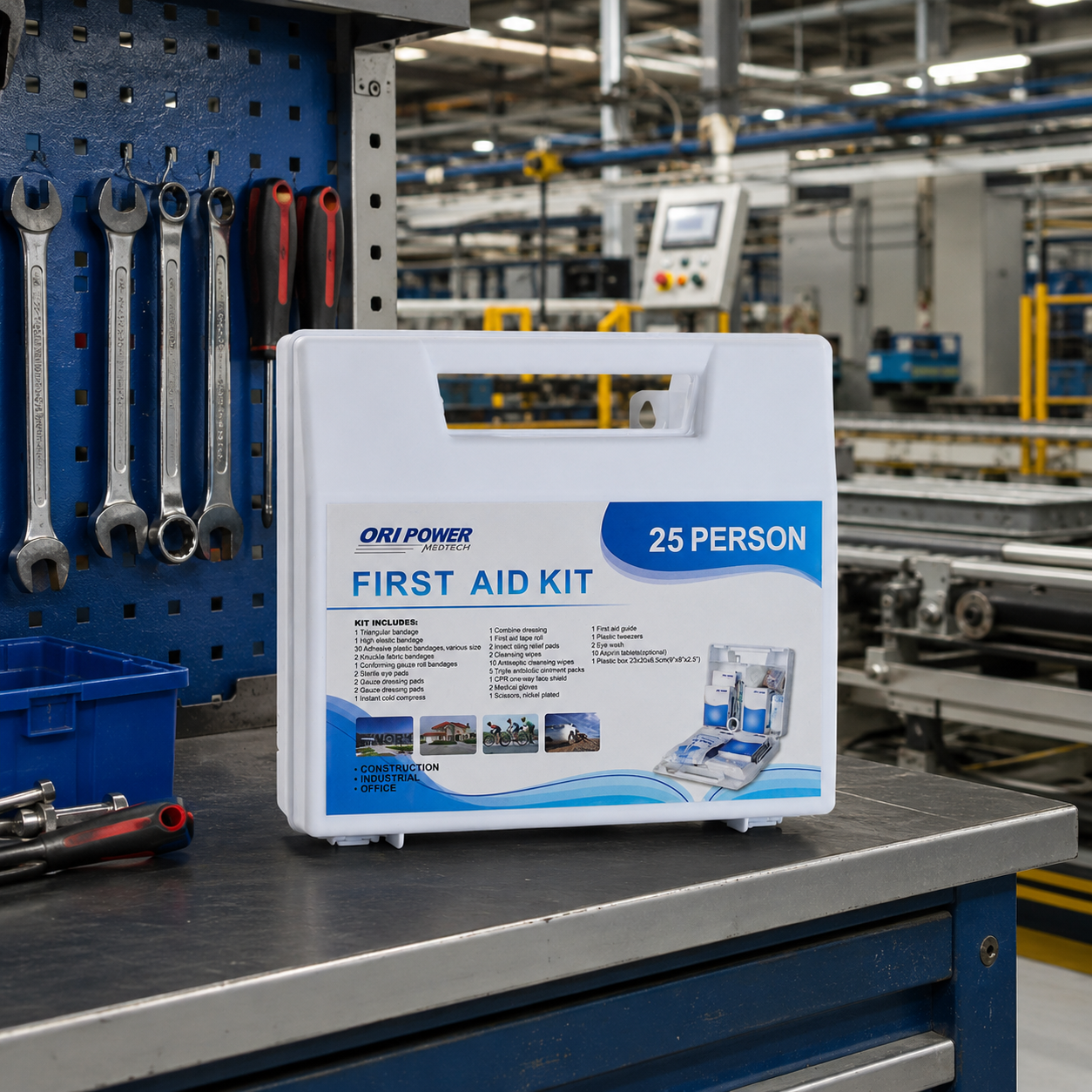 FA169-Industrial First Aid Kit application-2