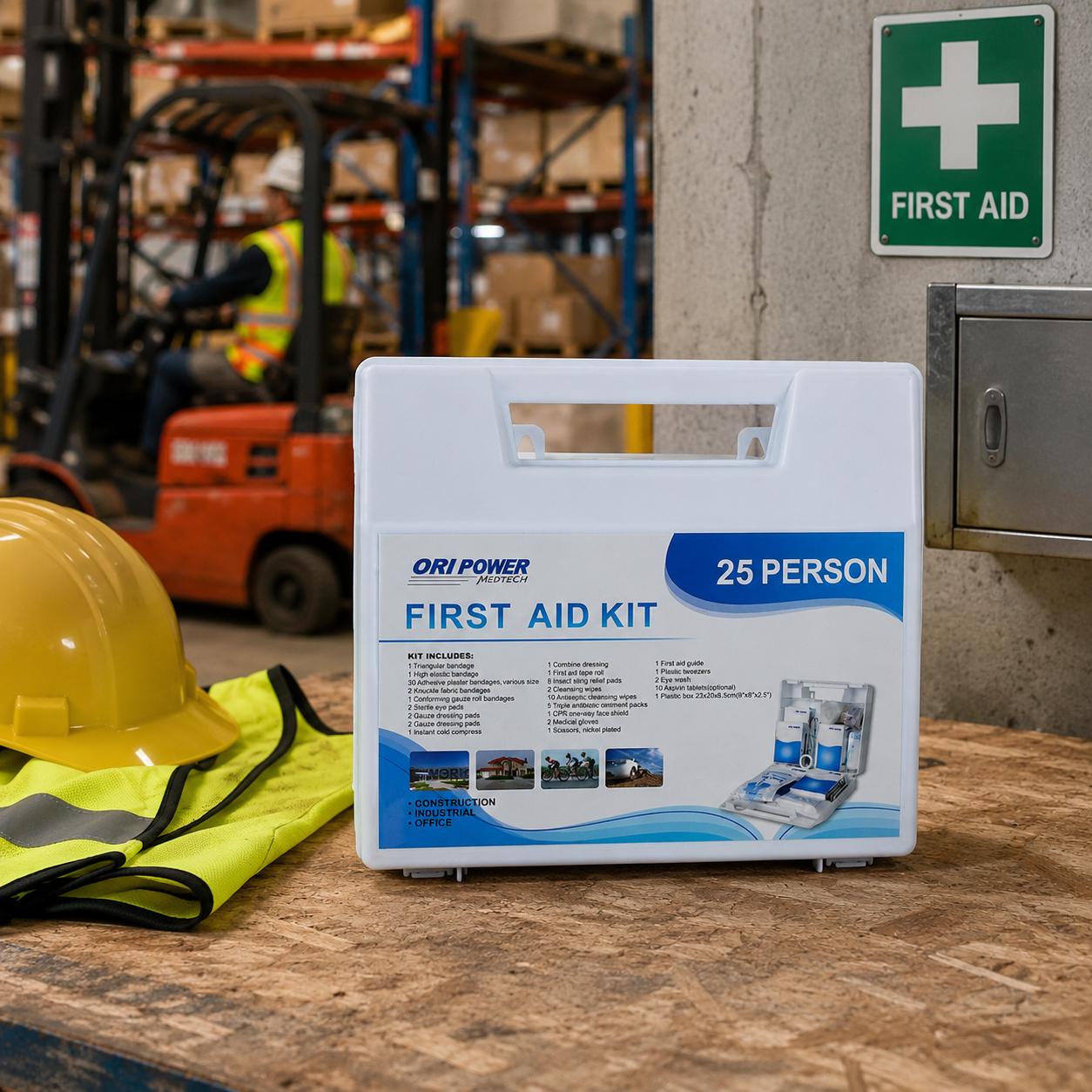FA169-Industrial First Aid Kit application-3