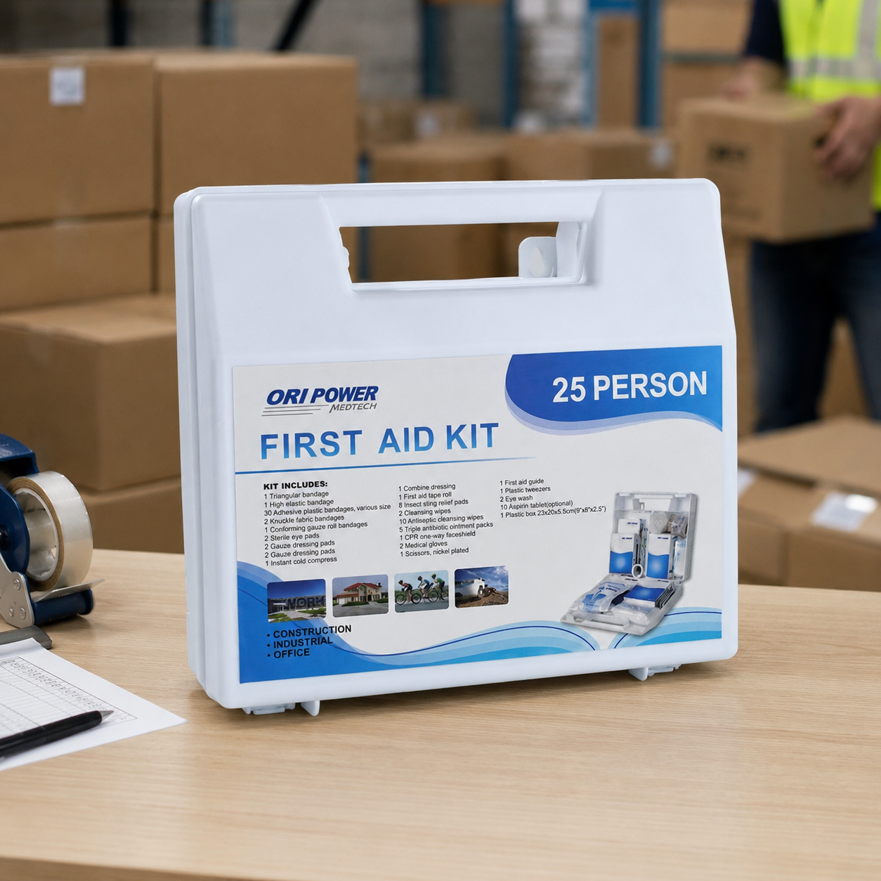FA169-Industrial First Aid Kit application-4
