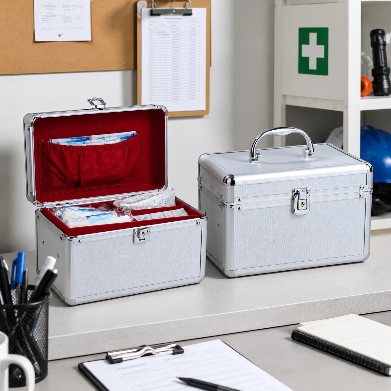 FA172-Metal First Aid Kit application-2