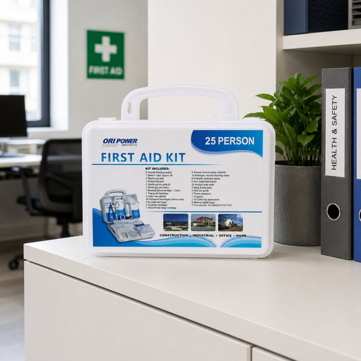 FA196-Office First Aid Kit application-1