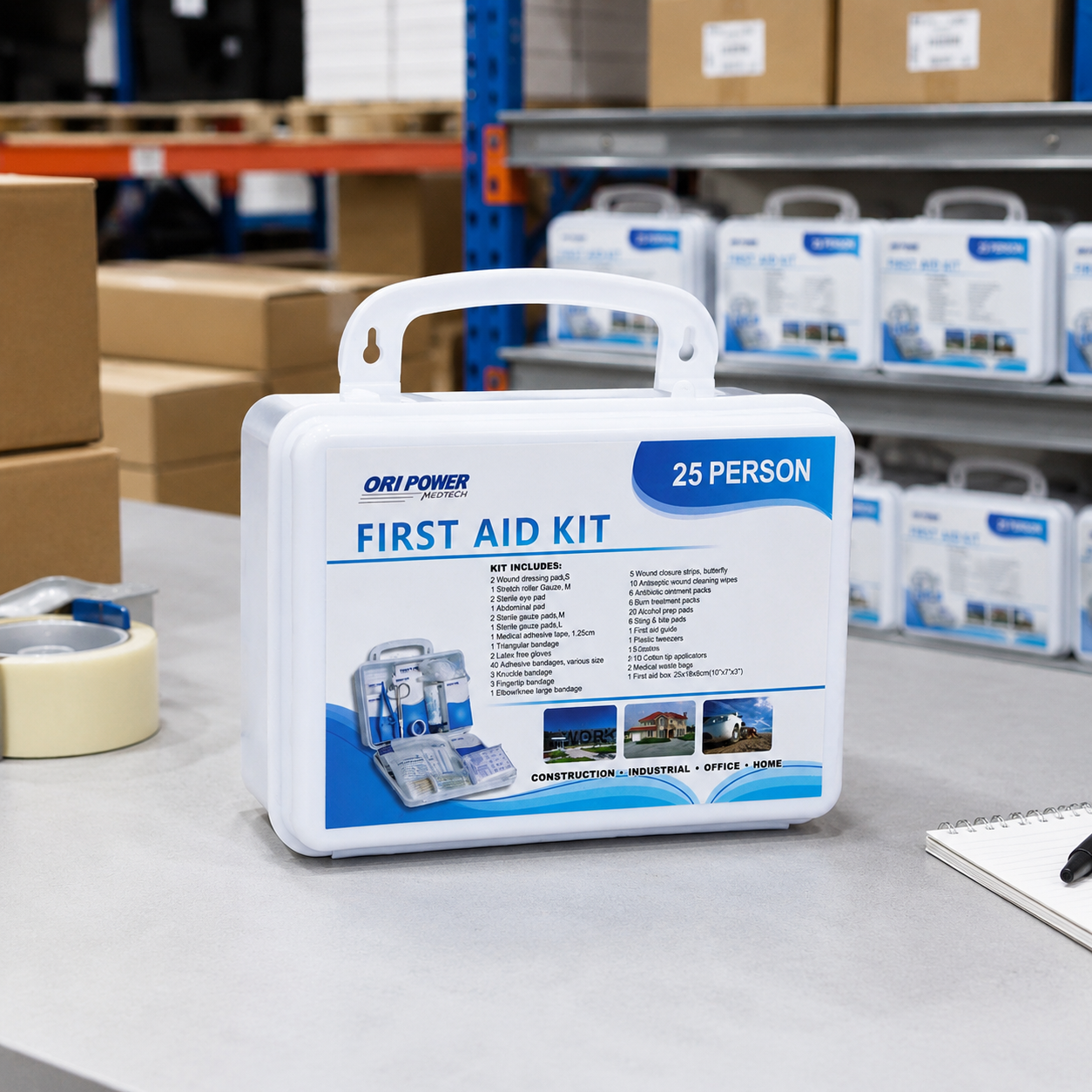 FA196-Office First Aid Kit application-4