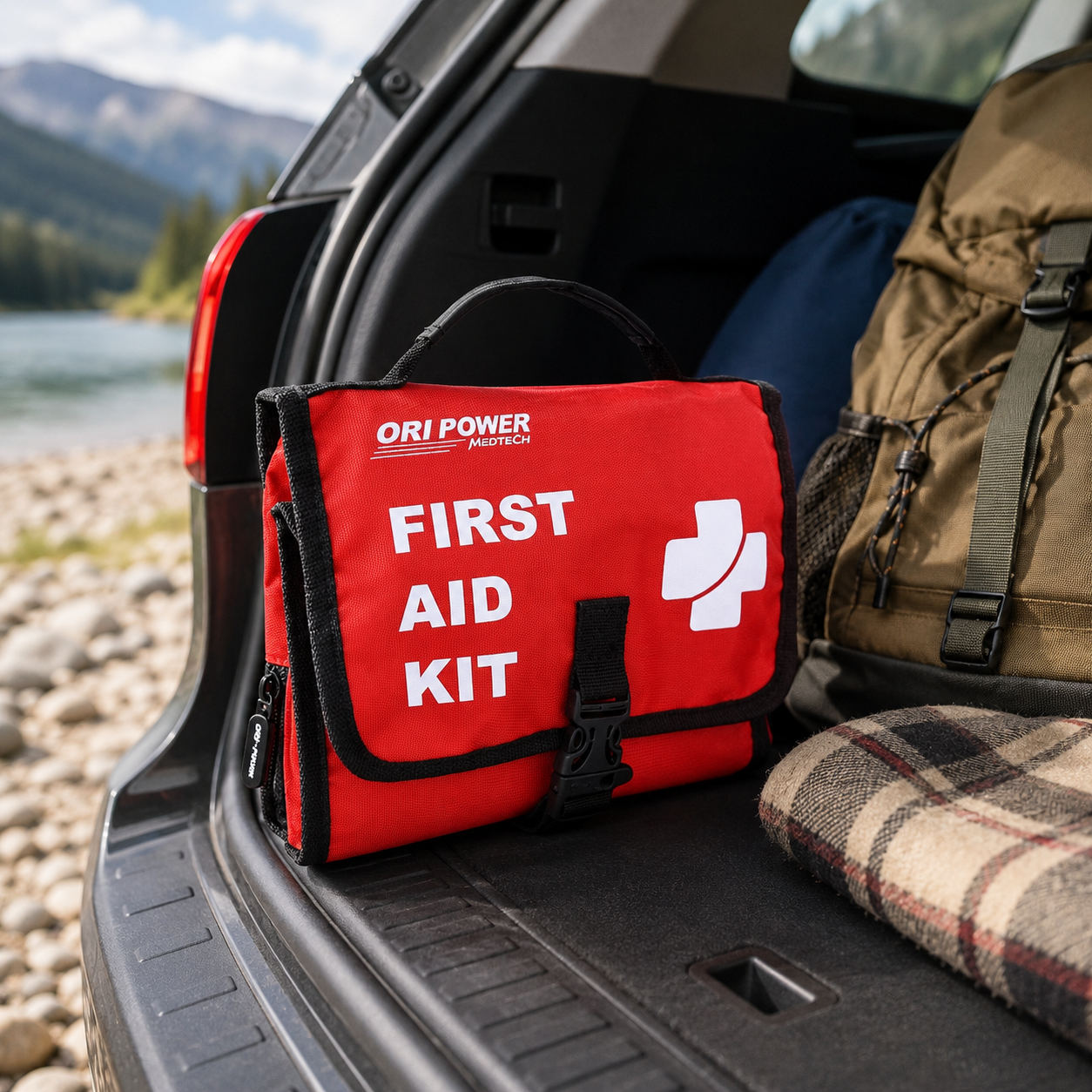 FA156-Travel First Aid Kit application-3