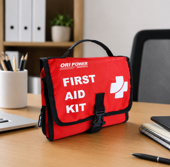 Home First Aid Kit | Waterproof 420D Medical Storage Bag | Family Emergency Care & OEM Supply