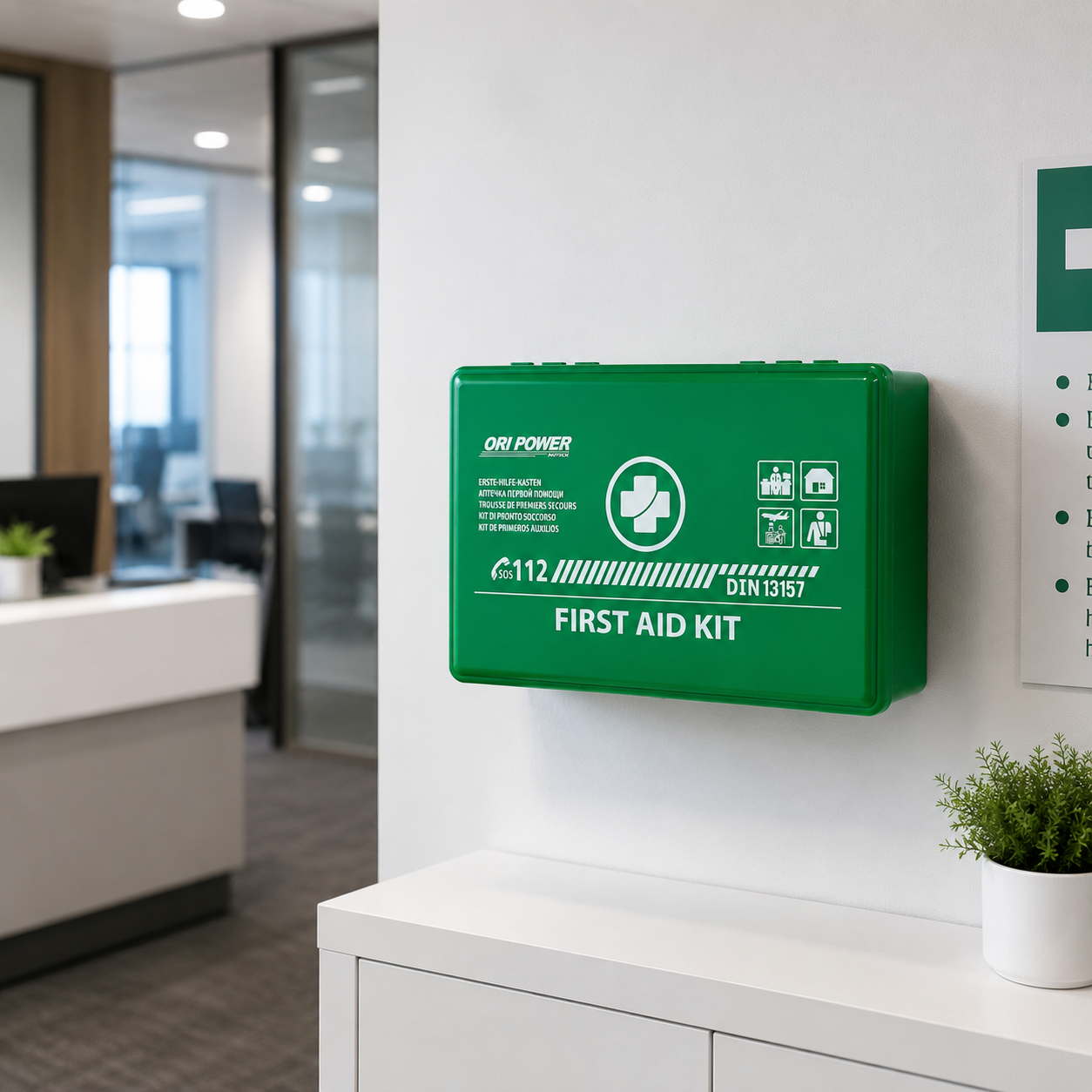 FA188-DIN 13157 First Aid Box application-2