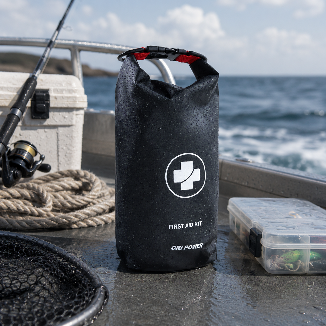 FA166-PVC Dry Bag First Aid Kit application-2