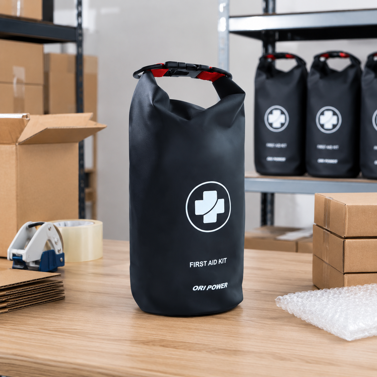 FA166-PVC Dry Bag First Aid Kit application-4