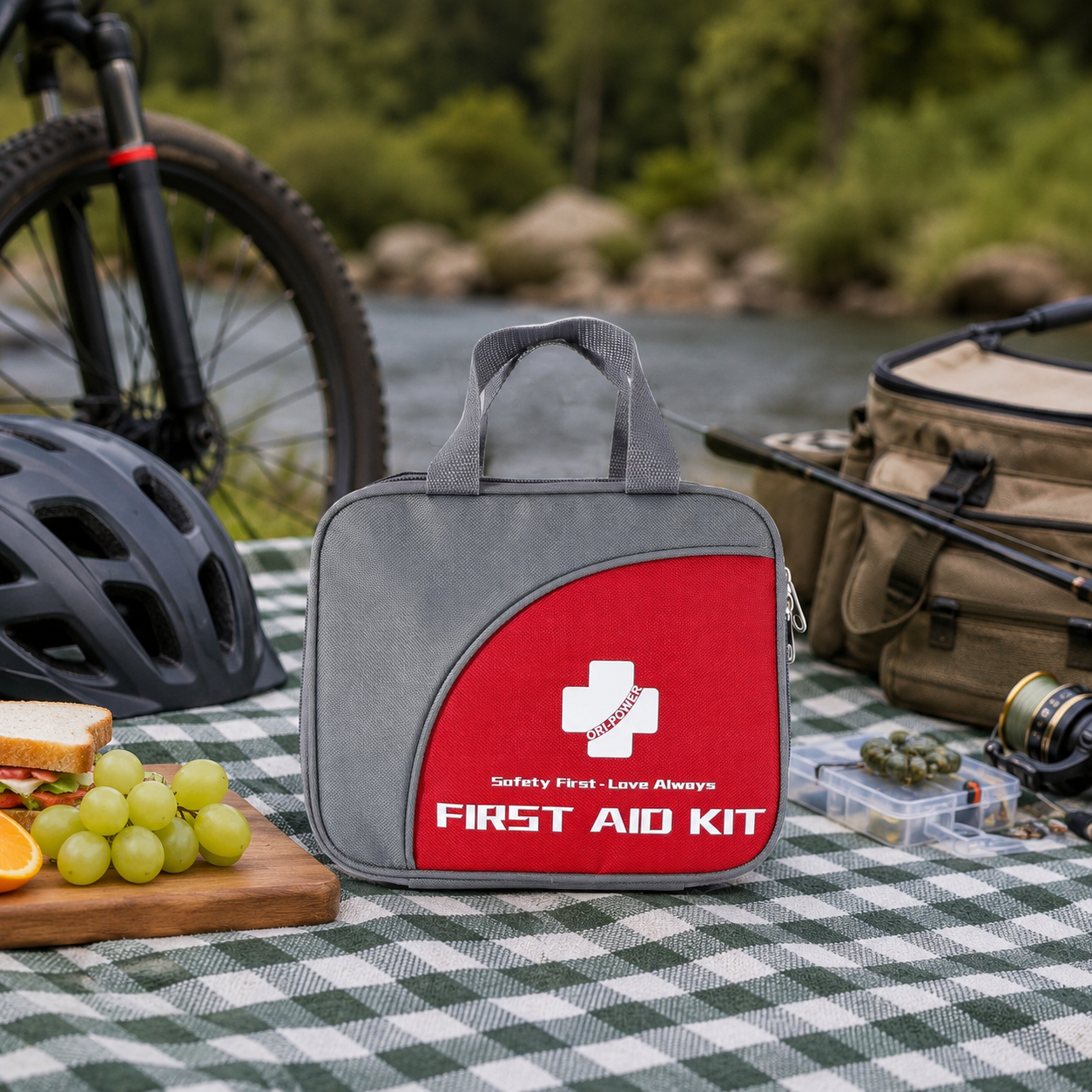 FA144 Camping First Aid Kit application-3