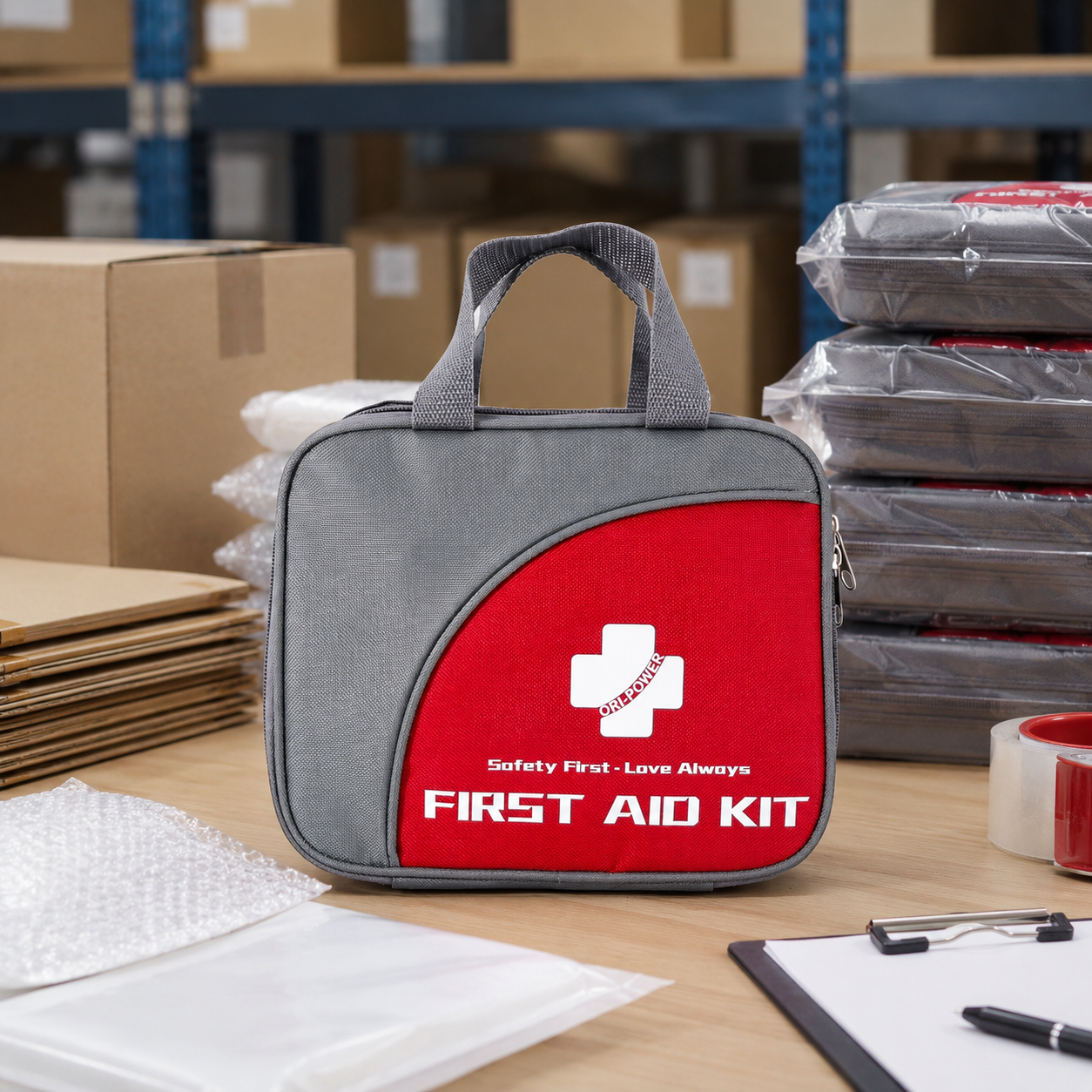 FA144 Camping First Aid Kit application-4