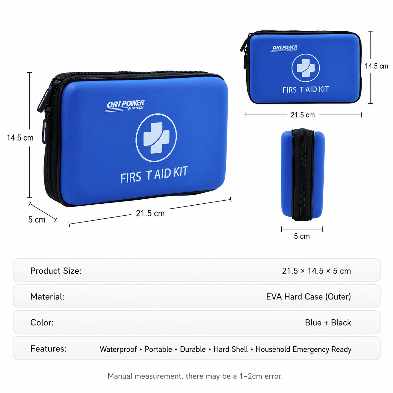 FA140-Household First Aid Case specification