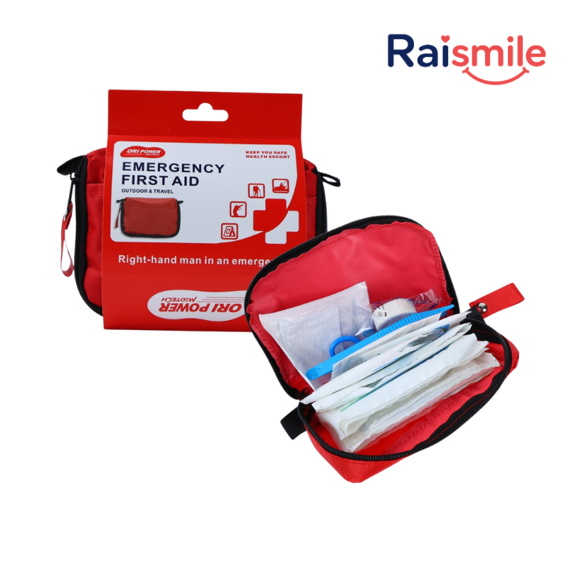 FA125-Home First Aid Kit Compact Fabric Pouch description