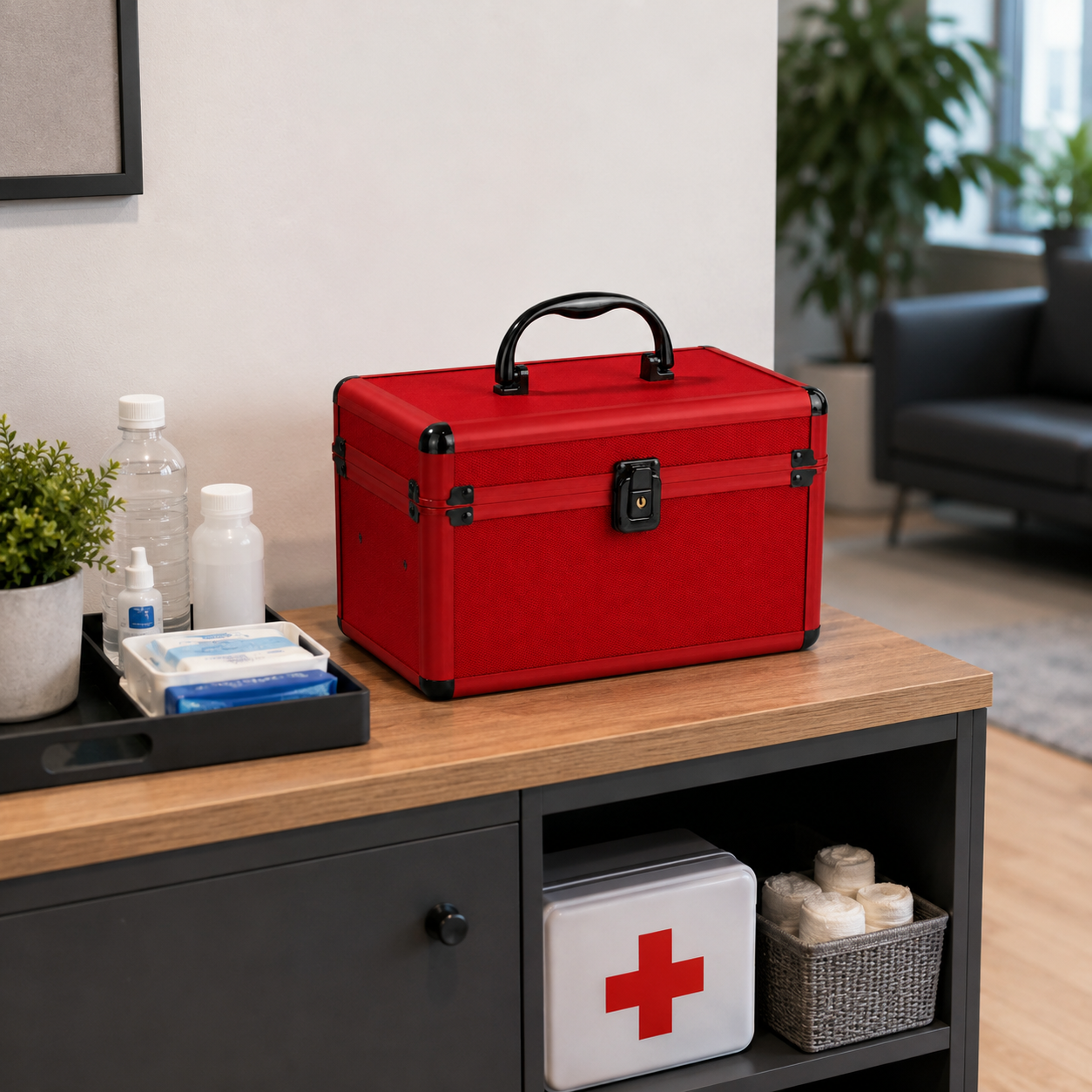 FA172-Metal First Aid Kit application-3