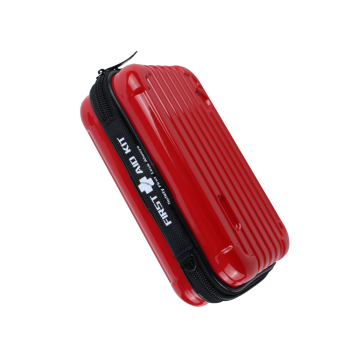 Outdoor First Aid Kit | Ribbed Hard Case | Hiking & Travel